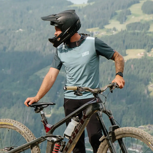 manches courtes maillot vtt homme